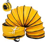 VEVOR Tuyau de Ventilation Longueur 7,6 m Conduit Flexible en PVC Tuyau d'Évacuation Flexible pour Ventilateurs Diamètre de 30,48 cm Gaine Flexible Pliable pour Extracteurs d'Air Échappement Usines