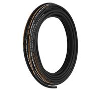 VEVOR Tuyau Hydraulique 1/4" x 30,5 m, Tuyau d'Essence 5800 PSI, Durite de Carburant en Caoutchouc Résistant avec 2 Tresses en Fil d'Acier, Durite de Carburant -20 à 140℃, Transférer Huile Hydraulique