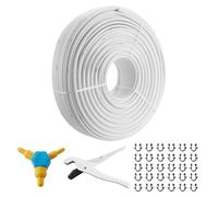VEVOR Tuyau PEX AL PEX Chauffage Sol 300 m Rouleau Tube PEX-AL-PEX Composite Aluminium-Plastique Φ 16 mm Épaisseur 2 mm Barrière Oxygène Tuyau pour Chauffage Liquide Sol Gaz Eau Chaude Froide Maison