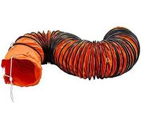 VEVOR Tuyaux en PVC 25pi 10po Tuyau flexible PVC Résistant à l'usure Cordes ajustables pour ventilateur d'extraction