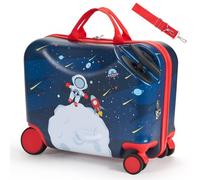 VEVOR Valise à Roulettes Enfant, Capacité 26 L, Bagage à Roulettes, Charge 50 kg, avec Bandoulière Réglable, Poignée Renforcée, Conception Légère, pour Voyages Enfants Garçons Filles de 3 Ans et Plus
