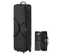 VEVOR Valise à roulettes pour équipement de studio 118x37x30 cm pour trépieds