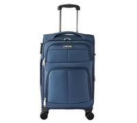 VEVOR Valise Souple Extensible avec roulettes pivotantes, Bagage Cabine Souple de 50,8 cm, en Tissu Oxford sergé, Sac de Bagage léger en soute avec Poche zippée Extensible et Cadenas TSA, Bleu