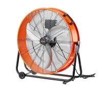 VEVOR Ventilateur à Tambour Industriel 0,6 m Haute Vitesse Utilisation Commerciale Robuste, 3 Vitesses, 8700 CFM, Inclinaison Réglable à 360°, Minuterie 0-2 h, pour Entrepôt, Atelier, Usine, Sous-sol