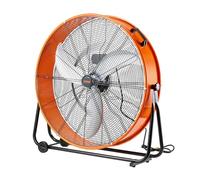 VEVOR Ventilateur à Tambour Industriel 76 cm Haute Vitesse Utilisation Commerciale, 3 Vitesses Réglables, Débit d'Air 13000 CFM, Inclinaison Réglable à 360°, pour Entrepôt, Atelier, Usine, Sous-sol