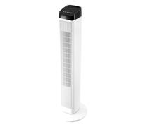 VEVOR Ventilateur Colonne, 996 mm, Ventilateur Tour Sol Oscillant 70° Silencieux Portable, 6,7 m/s, Vitesses Réglables, avec Minuterie 12 h, Télécommande, Refroidissement pour Chambre, Bureau, Maison