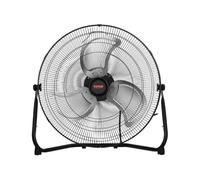 VEVOR Ventilateur de sol, 3 vitesses, ventilateur industriel en métal robuste 508 mm, inclinaison à 360°, vitesse du vent 6,5 m/s, pour maison, bureau, garage, magasin commercial, chambre à coucher