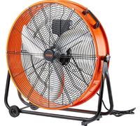 VEVOR Ventilateur de sol à soufflerie, ventilateur industriel, 3 vitesses, 8600 CFM, inclinaison réglable à 360°, pour entrepôt, atelier, usine, cave