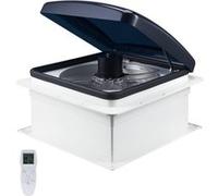 VEVOR Ventilateur de Toit pour Camping-car Réversible 10 Vitesses 12 V, avec Télécommande, Moteur CC Intégré, Couvercle Supérieur Électrique, Pale 30,5 cm, Convient aux Ouvertures de Toit 35,6x35,6 cm
