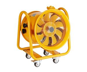 VEVOR Ventilateur d'Extraction 1100 W Extracteur d'Air Industriel 406,4 mm Volume d'Air 7204 m3/h Cordon Alimentation 5 m Sans Prise de Charge Ventilateur Portable pour Extraire Poussière Fumée Maison