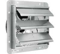 VEVOR Ventilateur d'extraction, 305 mm, 1400 tr/min, 1084 CFM, ventilateur de grenier en aluminium pour montage mural avec moteur à courant alternatif, aération et refroidissement pour serres, garages