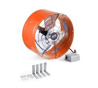 VEVOR Ventilateur Extraction de Grenier 1650 CFM 380x200 mm Thermostat Réglable