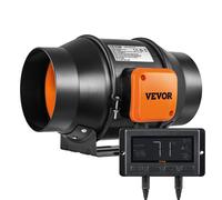 Extracteur d'Air 100mm 310m³/h pour Tente Culture Silencieux et Puissant