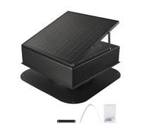 VEVOR Ventilateur Extraction de Toit Solaire 35 W avec Thermostat Intelligent