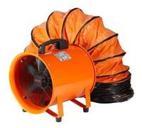 VEVOR Ventilateur d'Extraction 300 W Extracteur d'Air Conduit Industriel 254 mm Tuyau d'Extraction 10 m Volume d'Air 2922 m3/h Ventilateur Évacuation 2 Engrenages pour Extraire Fumée Maison