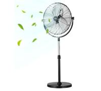 VEVOR Ventilateur sur pied industriel – Hauteur réglable 115–147 cm – 3 vitesses