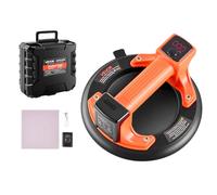 VEVOR Ventouse Carrelage Électrique 20,3 cm Ventouse Vitre Capacité Levage 200 kg Outil Pose Carrelage pour Carreaux Plaque Verre Lisse Granit, Affichage Numérique Puissance Aspiration Niveau Batterie