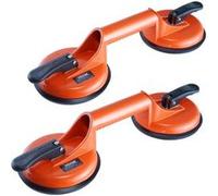 VEVOR Ventouse de carrelage Double 119 mm – 2 pièces, charge 150 kg, poignée alliage aluminium