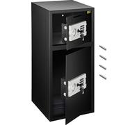 VEVOR VEOVR Coffre-fort ignifuge Serrure électronique Coffre-fort 4MM avec serrure à combinaison 74 l