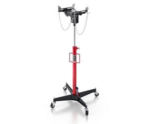 VEVOR Vérin de Fosse Hydraulique Capacité de Levage 500 kg, Cric de Transmission Télescopique, avec Roue Pivotante à 360°, Hauteur de Levage 127-220 cm, pour Soulever Boîte de Vitesse, Garage Atelier