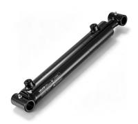 VEVOR Vérin Hydraulique Double Effet 4 tonnes Alésage 50,8 mm Course 254 mm, pour Pelleteuses Tracteurs Engins Agricoles, Pression Maximale 24 MPa, Cylindre de Poussée-Traction à Embouts Soudés Robust