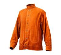 VEVOR Veste de sécurité de soudage ignifuge taille L cuir robuste pour soudeur