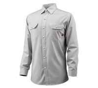 VEVOR Veste de soudage Bowling Shirt, Gris, L Unisex