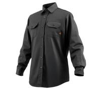 VEVOR Veste de soudage Bowling Shirt, Noir, Small-Medium Unisex