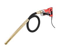 VEVOR Vibrateur à Béton Électrique, 800 W, Outil Vibrant Portatif pour Béton avec Arbre 1,5 m, 4000 tr/min, Vibration 13000 VPM, Vibreur à Ciment Portable pour Éliminer Bulles d'Air, Mélanger le Béton