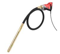 VEVOR Vibrateur à Béton Électrique, 960 W, Outil Vibrant Portatif pour Béton avec Arbre 2 m, 4000 tr/min, Vibration 13000 VPM, Vibreur à Ciment Portable pour Éliminer Bulles d'Air, Mélanger le Béton