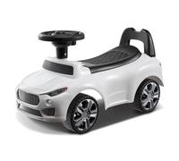 VEVOR Voiture à Pousser pour Tout-Petits 1-3 Ans Porteur Auto pour Enfants avec Volant Musical, Jouet à Monter Assis pour se Tenir Debout, Rangement sous Le siège, Jouet pour garçons et Filles, Blanc