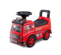 VEVOR Voiture à Pousser pour Tout-Petits 1-3 Ans Porteur Auto pour Enfants avec Volant Musical, Jouet à Monter Assis pour se Tenir Debout, Rangement sous Le siège, Jouet pour garçons et Filles, Rouge