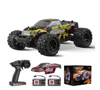 VEVOR Voiture Télécommandée Tout-terrain 4 Roues Motrices Véhicule RC Enfants Échelle 1:18 avec Roue Arrière 45°, Voiture de Course Grande Vitesse Réglable 45 km/h, pour Garçons, Filles 8 Ans et Plus