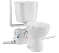 VEVOR WC Broyeur Sanitaire avec Pompe de Relevage 500 W Toilette pour Sous-sol