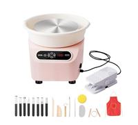 VEVOR Machine à disques de poterie, Rose, 28 cm