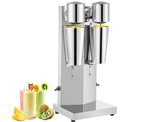 VEVR Machine à milkshake électrique, Lait Shaker Électrique, Mélangeur Commercial, Machine à Mousse De Lait, pour mélanger du lait/des protéines en poudre/des cocktails/des smoothies etc..