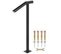 VEVR Main courante d'escalier - En acier inoxydable - Pour escaliers - Rampe d'escalier - Main courante en acier inoxydable (45,7 cm)