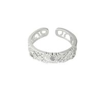 VEWIUNRENA Anillos Bague de manchette en forme de cœur pour femme
