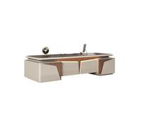 VEXDOSLE Bureaux d'ordinateur Bureau à Patron Unique de Direction Mobilier Bureau Patron du Directeur général Table Basse