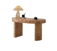 VEXDOSLE Bureaux d'ordinateur Bureau créatif rétro en Bois Massif 140 x 65 74 cm, idéal for Le Travail et Les Loisirs Table Basse