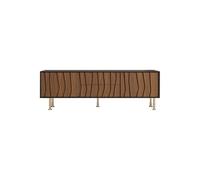 VEXDOSLE Meuble TV 150cm Centre de Loisirs Campagne en Bois pour Salon, Meuble de Rangement au Sol Domestique pour Hôtels & Locations Saisonnières Meuble TV pour Salon(180x40x60cm)