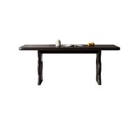 VEXDOSLE Table Basse Table à Manger rétro Chinoise, for Petit Appartement, rectangulaire Simple en Bois Massif
