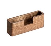 VEXDOSLE Titulaire de la Carte de Visite Boîte à Cartes de Visite en Bois Bureau créatif Grande capacité Affichage Stockage Avant Bureau Porte-Cartes de Visite en Bois Porte-Cartes de Visite(B)