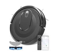 Vexilar Aspirateur Robot W7, Robot Aspirateur Laveur 3 en 1, Robot Aspirateur 4000Pa d'Aspiration,120min d'Autonomie, Connecté par Alexa/APP/IFTTT,Idéal pour Poils d'animaux Tapis Sols Dur