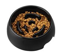 Vexillic Gamelle Anti Glouton Chat ou Chien, Anti-étouffement avec Base Antidérapante, favorise Une Alimentation Saine, pour Petits Animaux de Compagnie, Moyens et Grands