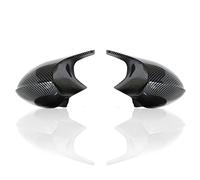 Vexilon 1pair Rear View Side Case Trim Car Rearview Mirror Cover, for, E87 E81 E82 E90 E91 E92 E93 ABS Carbon Fiber Style Coque de rétroviseur à peindre(Carbon Fiber)