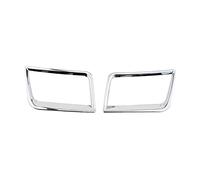 Vexilon 2 pièces ensemble ABS Chrome voiture évent Protection garniture autocollants, for Hyundai, Verna Solaris 2012 2013 2014 2015 autocollant accessoires Garniture de ventilation