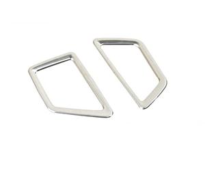 Vexilon 2 pièces Ensemble intérieur chromé Avant climatisation Sortie évent Moulage Couvercle Garniture, for Peugeot 5008 3008 3008GT 2017 LHD Garniture de Ventilation