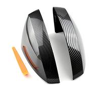 Vexilon 2pcs Car Rearview Mirror Cover Cap Shell Housing Door Side Wing, for, A3 S3 8V RS3 2013 2014 2015 2016-2020 Coque de rétroviseur à peindre(No Side Assist-1)