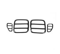 Vexilon Autocollant de décoration couverture garde lampe feu arrière voiture, for Jeep, Renegade 2015 Up accessoires extérieurs style en métal Remplacement des lentilles de phares de voiture